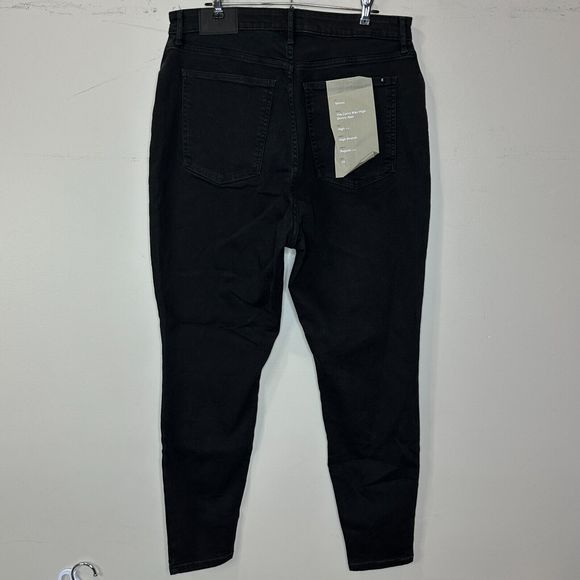 New Everlane The Curvy Way-High Rise Skinny Jean Organic Cotton Women's 35R NWT - Picture 4 of 11